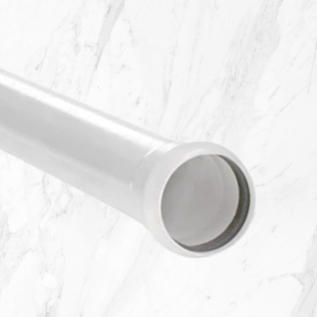 TUBO SANITARIO BLANCO 40MM (6MTS) C/GOMA