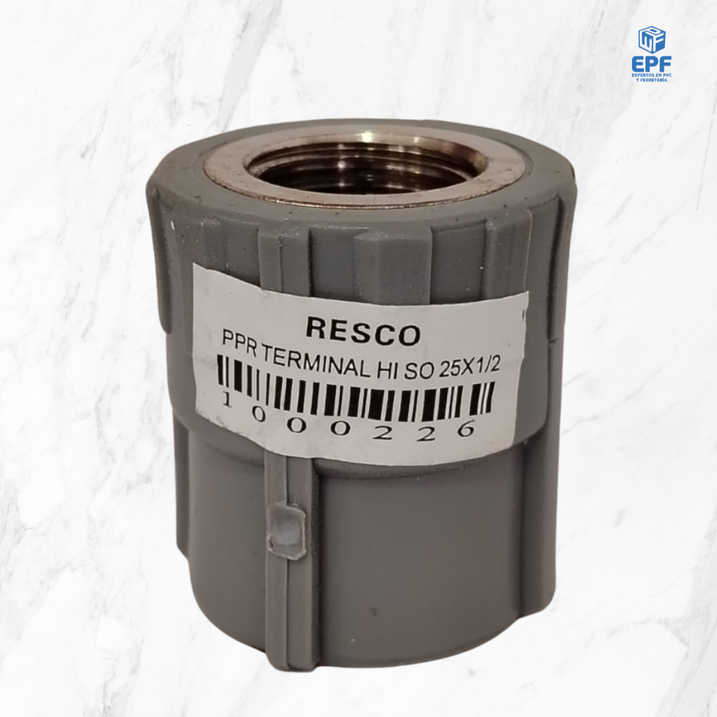 PPR TERMINAL HI SO 25X 1/2