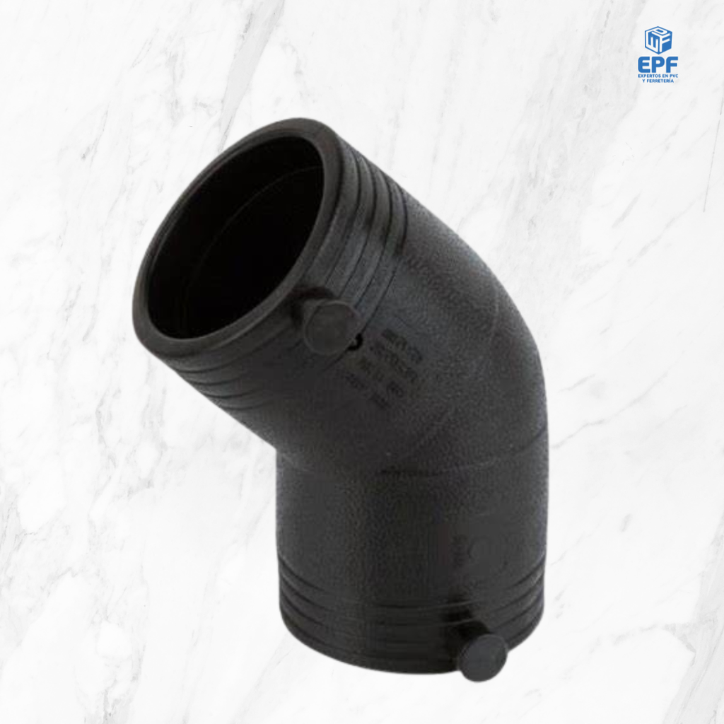 CODO 45 ELECTRO PE 100 PN16 63MM IMP