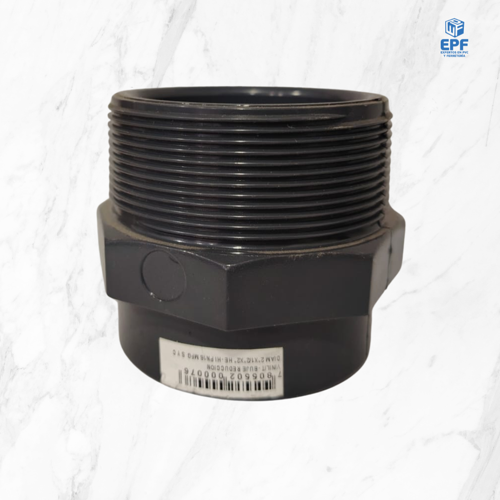 BUSHING PVC HE HI 2 1/2 X 2