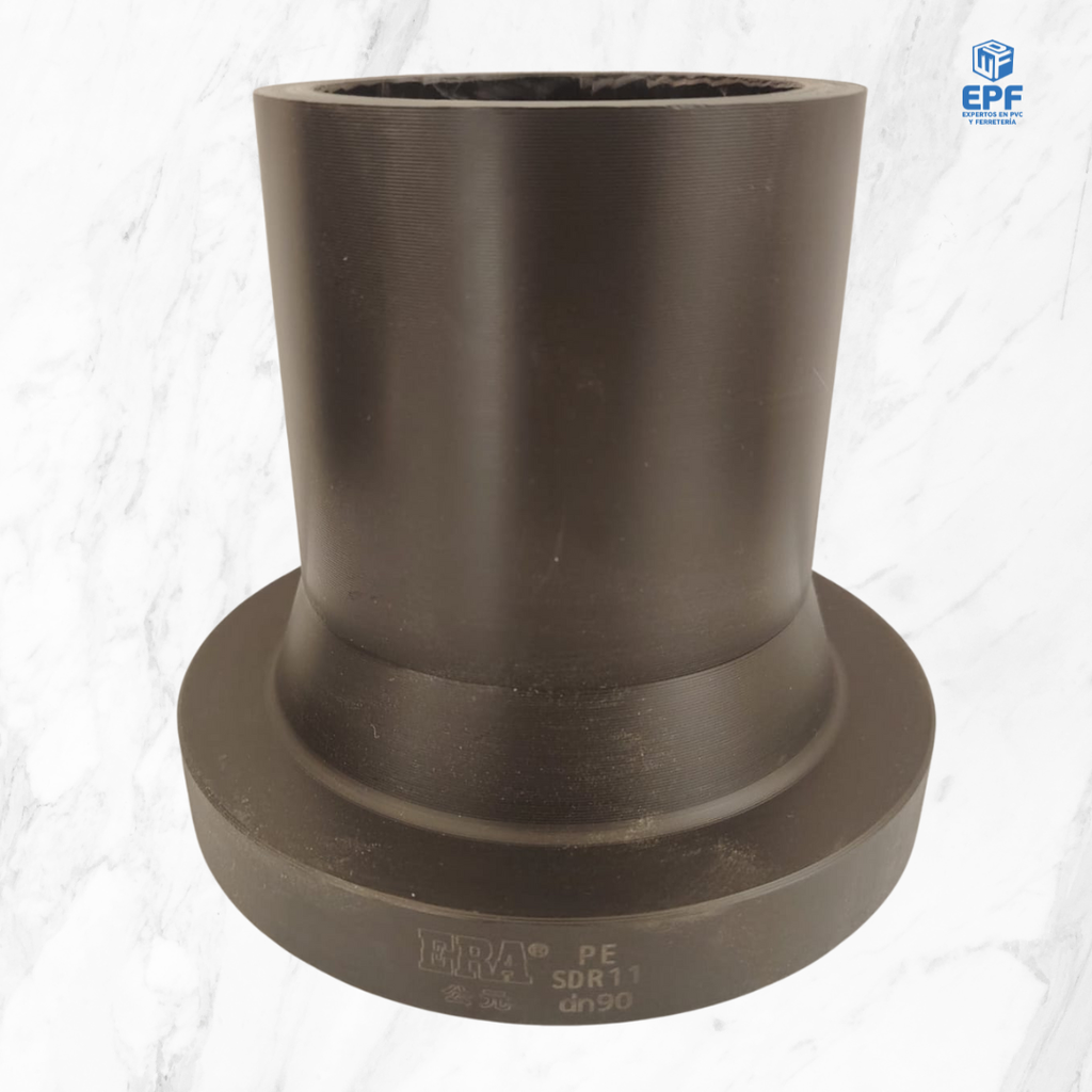 HDPE TERMO STUB END 90 PN6