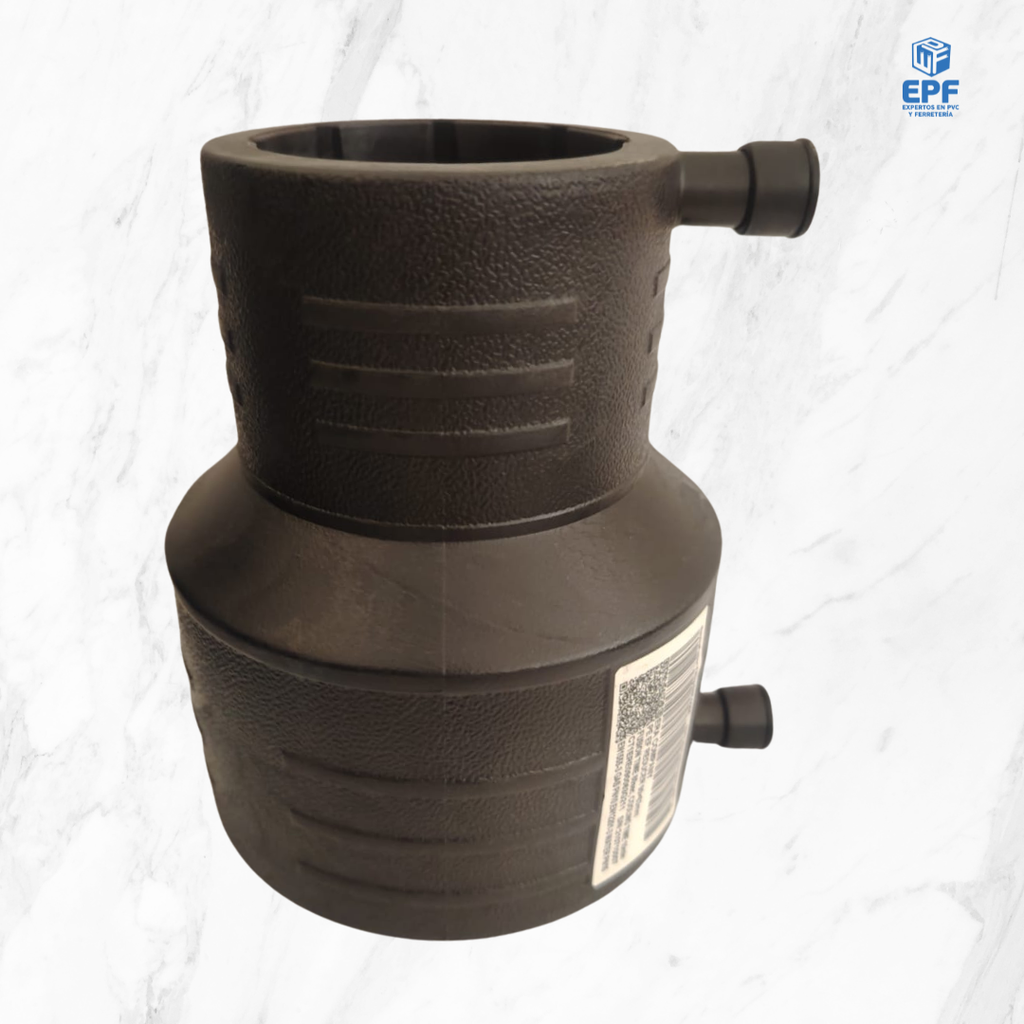 HDPE EF COPLA REDUCCION 90X63 PN16