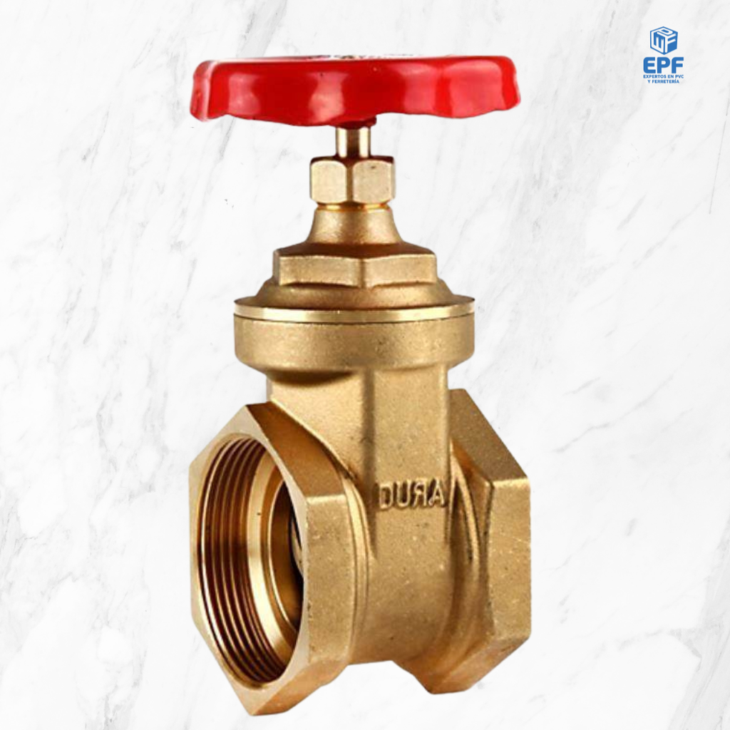 VALVULA COMPUERTA 50 NPT, BRONCE