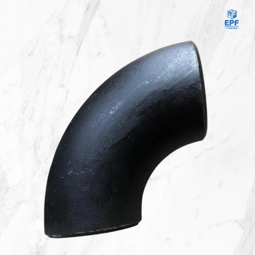 CURVA 90°RL ASTM A-234 NG SCH-40 4´´ BISELADO