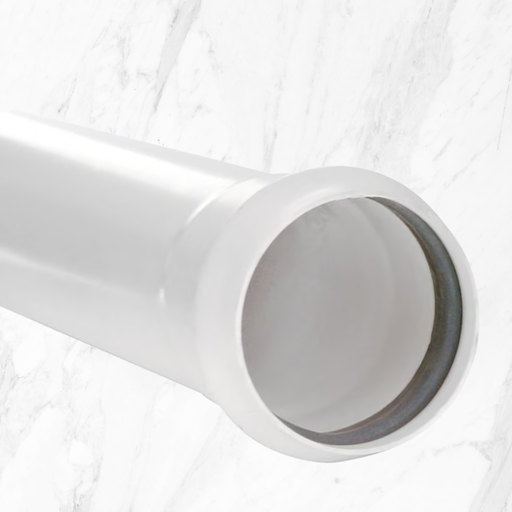 [1500119] TUBO SANITARIO BLANCO 110MM (6MTS) C/GOMA