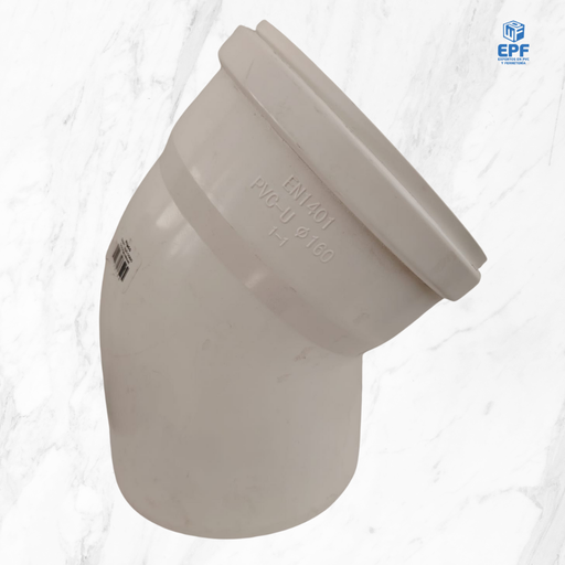 [100106] SANITARIO BLANCO CODO C/GOMA 160X45