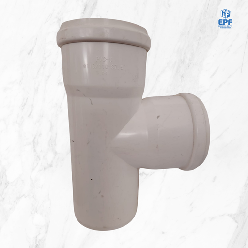 [100119] SANITARIO BLANCO TEE C/GOMA 110
