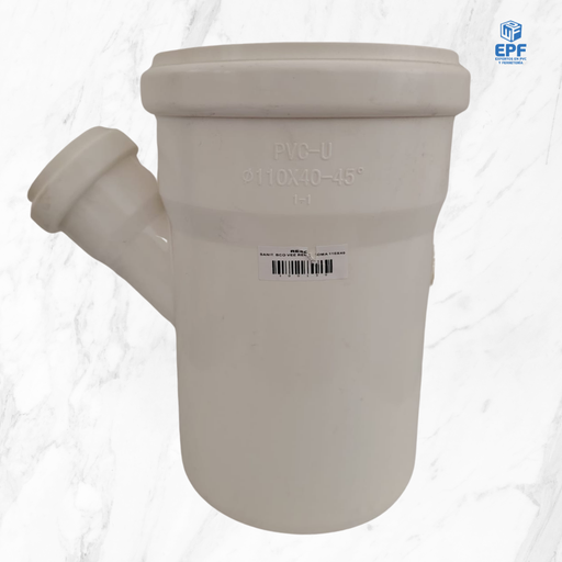 [100139] SANITARIO BLANCO VEE REDUCCION C/GOMA 110X40