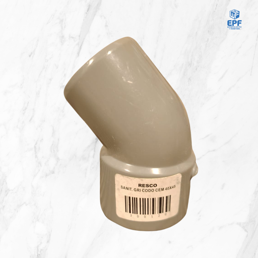 [300120] SANITARIO GRIS CODO CEM 40X45