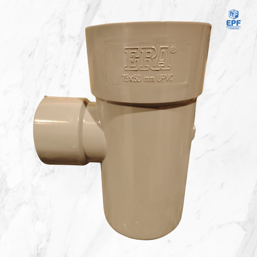 [300141] SANITARIO GRIS TEE REDUCCION 75X50
