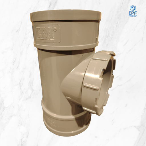 [300143] SANITARIO GRIS TEE REGISTRO CEM 110