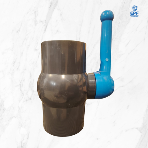 [500126] VALVULA COMPACTA BOLA PVC CEM 75