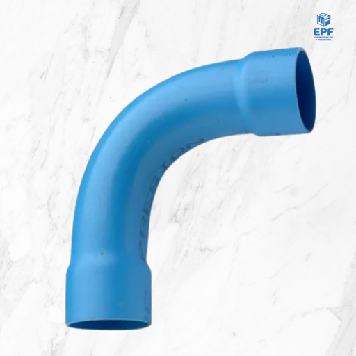 [1200328] CURVA PRESION PN10 CC 40X90 MM