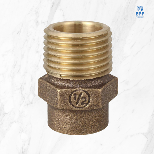 [120030190] TERMINAL SO HE BRONCE 1/2