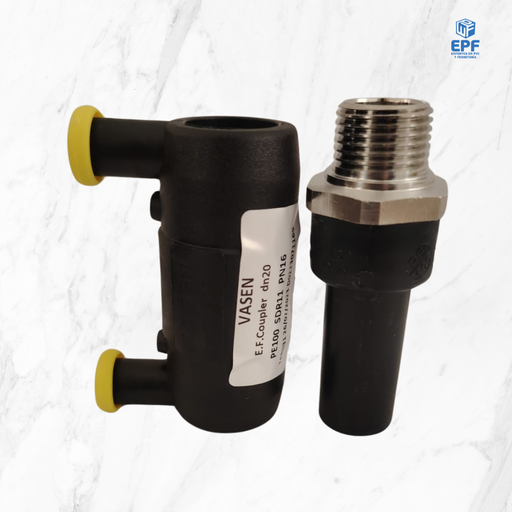 [1300421] HDPE EF TERMINAL + COPLA HE 20X1/2 HE PN16
