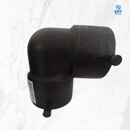 [1300122] HDPE EF CODO 90X90° PN16
