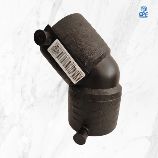 [1300130] HDPE EF CODO 63X45° PN16