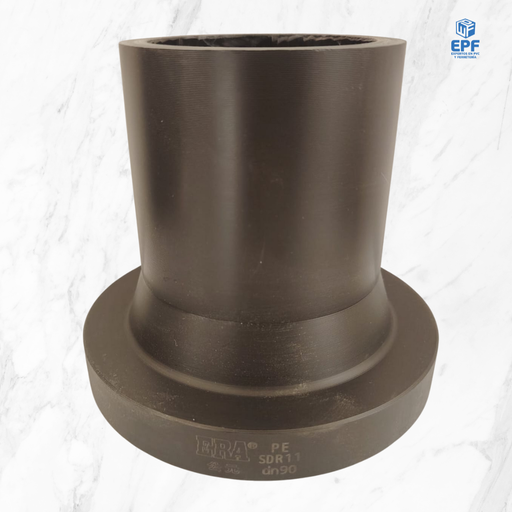 [1300168] HDPE TERMO STUB END 90 PN6