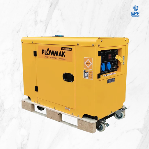 [109424] GENERADOR DIESEL FLOWMAK LDG 8000S- JM 220-6KW C.C/U