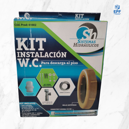 [41002] KIT INSTALACION WC I (1X30)