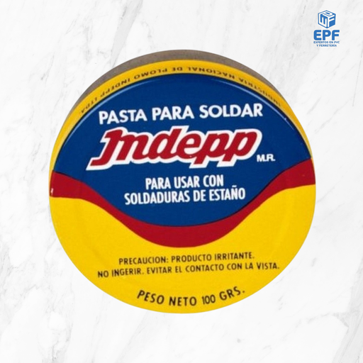 [305598] PASTA PARA SOLDAR LATA 100 GRMS INDEPP.